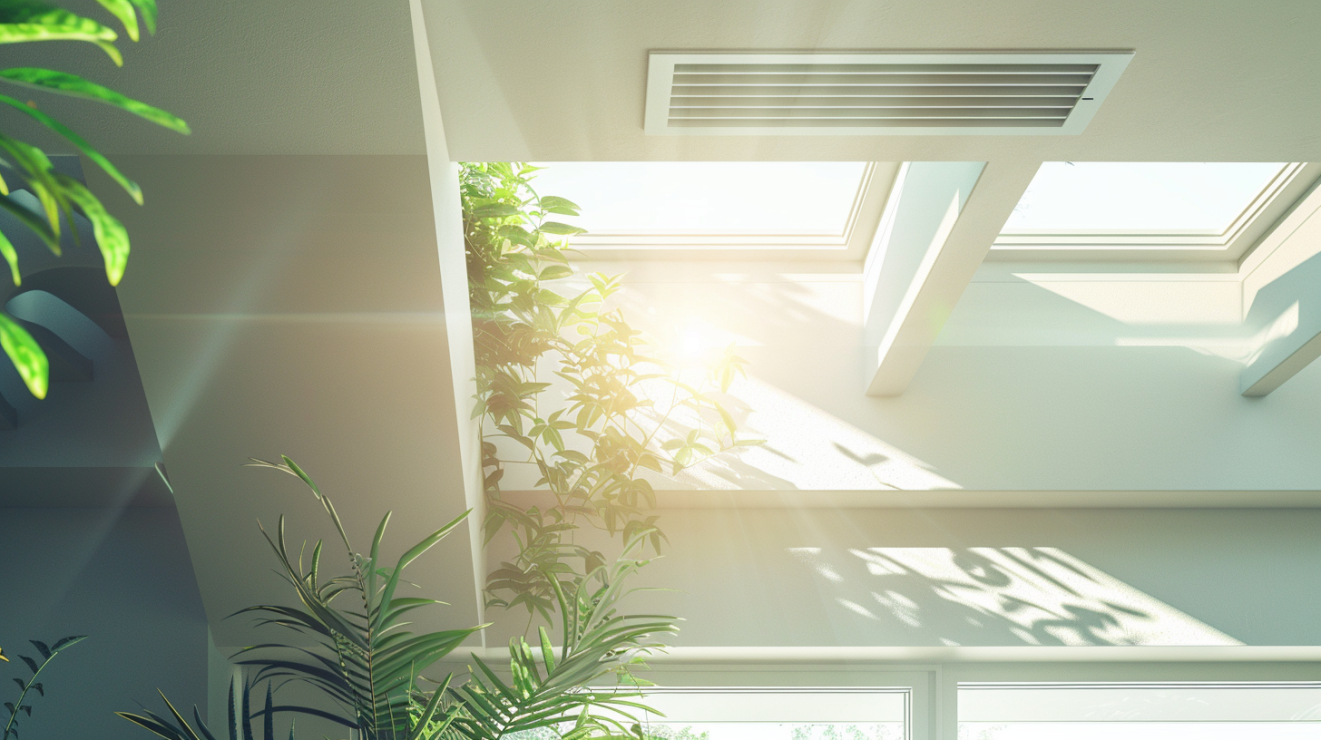 Air duct cleaning in a North Vancouver home